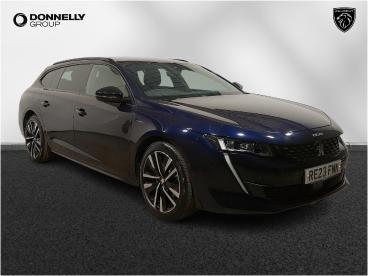 SPOTICAR Peugeot 508 Sw 1.6 12.4kwh Gt E-eat Euro 6 (s/s) 5dr Used Car - Estate Plug-in Hybrid Blue - Eglinton - 1200610876_1