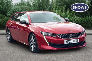 SPOTICAR Peugeot 508 Sw 1.5 Bluehdi Gt Line Eat Euro 6 (s/s) 5dr Used Car - Estate Diesel Red - Newbury - 1200621783_1