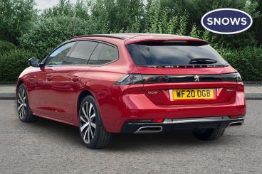 SPOTICAR Peugeot 508 Sw 1.5 Bluehdi Gt Line Eat Euro 6 (s/s) 5dr Used Car - Estate Diesel Red - Newbury - 1200621783_3