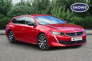 SPOTICAR Peugeot 508 Sw 1.5 Bluehdi Gt Line Euro 6 (s/s) 5dr Used Car - Estate Diesel Red - Southampton - 1200624331_1