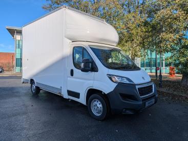 SPOTICAR Peugeot Boxer High Cube Luton Van L3 B140 Used Car - Commercial Vehicle Diesel White - Northallerton - 1200559886_1