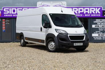SPOTICAR Peugeot Boxer 2.2 Bluehdi 435 Professional Premium + L4 High Roo Used Car - Commercial Vehicle Diesel White - Great Yarmouth - 1200607266_1