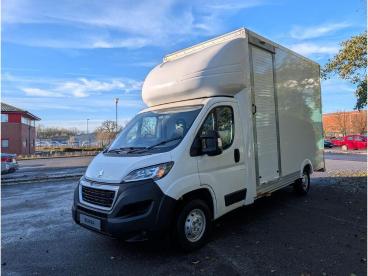 SPOTICAR Peugeot Boxer 2.2 Bluehdi 335 Built For Business Curtainside Cha Used Car - Commercial Vehicle Diesel Blue - Northallerton - 1200607916_1