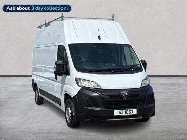 SPOTICAR Peugeot Boxer 2.2 Bluehdi 335 Professional L3 H3 Euro 6 (s/s) 5d Used Car - Commercial Vehicle Diesel White - Belfast - 1200619588_1