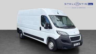 SPOTICAR Peugeot Boxer 2.2 Bluehdi 335 Professional Premium + L3 H2 Euro Used Car - Commercial Vehicle Diesel White - Sheffield - 1200621969_1
