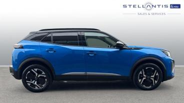 SPOTICAR Peugeot 2008 E-2008 50kwh Gt Auto 5dr (7kw Charger) Used Car - Suv Electric Blue - Bristol - 1200550566_2