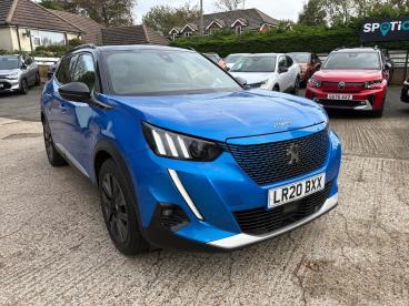 SPOTICAR Peugeot 2008 E-2008 50kwh Gt Auto 5dr Used Car - Suv Electric Blue - Hastings - 1200552655_1