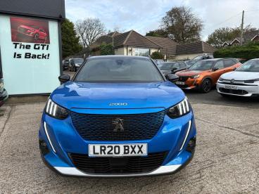 SPOTICAR Peugeot 2008 E-2008 50kwh Gt Auto 5dr Used Car - Suv Electric Blue - Hastings - 1200552655_2