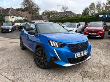 SPOTICAR Peugeot 2008 E-2008 50kwh Gt Auto 5dr Used Car - Suv Electric Blue - Hastings - 1200552655_5