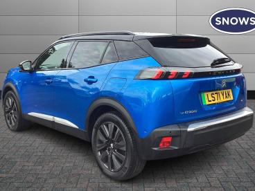 SPOTICAR Peugeot 2008 E-2008 50kwh Gt Premium Auto 5dr Used Car - Suv Electric Blue - Southampton - 1200553838_3