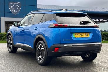 SPOTICAR Peugeot 2008 E-2008 50kwh Allure Auto 5dr (7kw Charger) Used Car - Suv Electric Blue - Chester - 1200556223_2