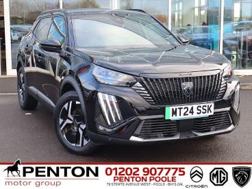 SPOTICAR Peugeot 2008 E-2008 50kwh Gt Auto 5dr (7kw Charger) Used Car - Suv Electric Black - Poole - 1200560274_1