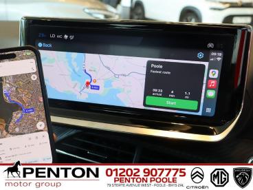 SPOTICAR Peugeot 2008 E-2008 50kwh Gt Auto 5dr (7kw Charger) Used Car - Suv Electric Black - Poole - 1200560274_2