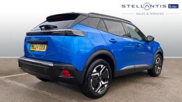 SPOTICAR Peugeot 2008 E-2008 50kwh Gt Auto 5dr (7kw Charger) Used Car - Suv Electric Blue - Preston - 1200561094_3