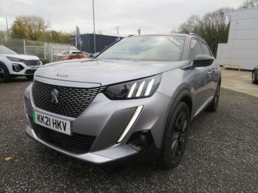 SPOTICAR Peugeot 2008 E-2008 50kwh Gt Premium Auto 5dr Used Car - Suv Electric Grey - Rugby - 1200562489_3