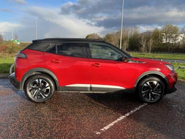SPOTICAR Peugeot 2008 E-2008 50kwh Gt Auto 5dr (7kw Charger) Used Car - Suv Electric Red - Portadown - 1200563515_4