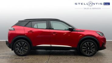 SPOTICAR Peugeot 2008 E-2008 50kwh Gt Premium Auto 5dr (7kw Charger) Used Car - Suv Electric Red - Romford - 1200569635_2
