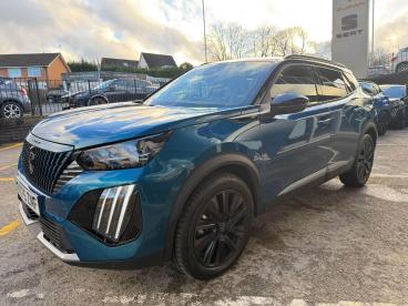 SPOTICAR Peugeot 2008 E-2008 54kwh Gt Premium Auto 5dr (7kw Charger) Used Car - Suv Electric Blue - Stourbridge - 1200570871_5