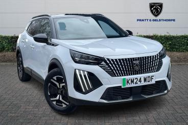 SPOTICAR Peugeot 2008 E-2008 54kwh Gt Auto 5dr (7kw Charger) Used Car - Suv Electric White - Newark On Trent - 1200579334_1