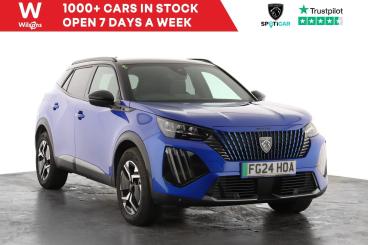 SPOTICAR Peugeot 2008 E-2008 50kwh Gt Auto 5dr (7kw Charger) Used Car - Suv Electric Blue - Epsom - 1200579986_1
