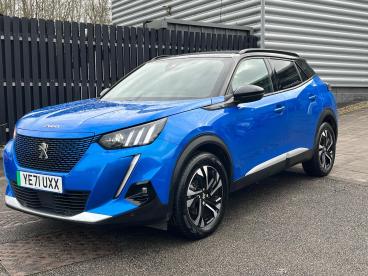 SPOTICAR Peugeot 2008 E-2008 50kwh Gt Auto 5dr Used Car - Suv Electric Blue - Swindon - 1200584893_3