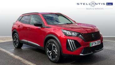 SPOTICAR Peugeot 2008 E-2008 50kwh Allure Auto 5dr (7kw Charger) Used Car - Suv Electric Red - Maidstone - 1200586978_1