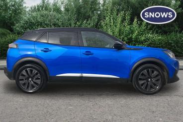 SPOTICAR Peugeot 2008 E-2008 50kwh Gt Premium Auto 5dr (7kw Charger) Used Car - Suv Electric Blue - Portsmouth - 1200592975_4