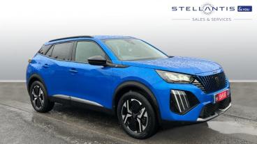 SPOTICAR Peugeot 2008 E-2008 50kwh Allure Auto 5dr (7kw Charger) Used Car - Suv Electric Blue - Nottingham - 1200593185_1