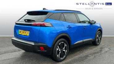 SPOTICAR Peugeot 2008 E-2008 50kwh Allure Auto 5dr (7kw Charger) Used Car - Suv Electric Blue - Nottingham - 1200593185_3
