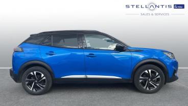SPOTICAR Peugeot 2008 E-2008 50kwh Gt Auto 5dr (7kw Charger) Used Car - Suv Electric Blue - Nottingham - 1200594939_2