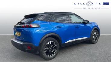 SPOTICAR Peugeot 2008 E-2008 50kwh Gt Auto 5dr (7kw Charger) Used Car - Suv Electric Blue - Nottingham - 1200594939_3