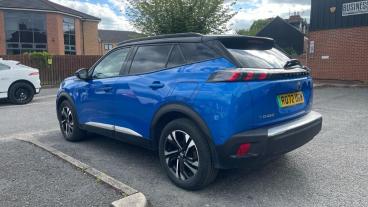 SPOTICAR Peugeot 2008 E-2008 50kwh Gt Auto 5dr (7kw Charger) Used Car - Suv Electric Blue - Nottingham - 1200594939_5