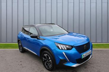 SPOTICAR Peugeot 2008 E-2008 50kwh Gt Auto 5dr (7kw Charger) Used Car - Suv Electric Blue - Dorchester - 1200602635_1
