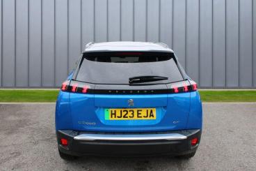SPOTICAR Peugeot 2008 E-2008 50kwh Gt Auto 5dr (7kw Charger) Used Car - Suv Electric Blue - Dorchester - 1200602635_5