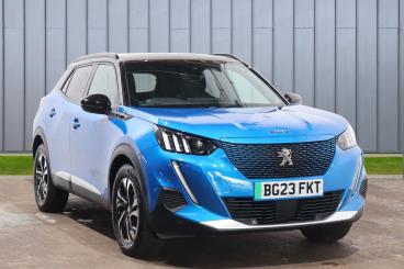 SPOTICAR Peugeot 2008 E-2008 50kwh Gt Auto 5dr (7kw Charger) Used Car - Suv Electric Blue - Weston-super-mare - 1200609250_1