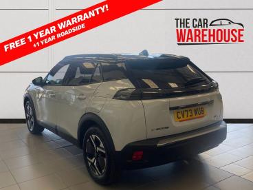 SPOTICAR Peugeot 2008 E-2008 54kwh First Edition Auto 5dr (11kw Charger) Used Car - Suv Electric White - Bridgend - 1200616963_2