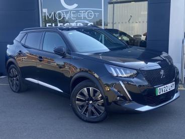 SPOTICAR Peugeot 2008 E-2008 50kwh Gt Premium Auto 5dr (7kw Charger) Used Car - Suv Electric Black - Watford - 1200617453_1