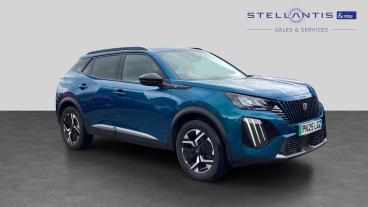 SPOTICAR Peugeot 2008 E-2008 50kwh Allure Auto 5dr (11kw Charger) Used Car - Suv Electric Blue - Preston - 1200631005_1