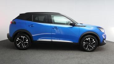 SPOTICAR Peugeot 2008 E-2008 50kwh Gt Auto 5dr (7kw Charger) Used Car - Suv Electric Blue - St. Austell - 1200634125_2