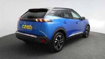 SPOTICAR Peugeot 2008 E-2008 50kwh Gt Auto 5dr (7kw Charger) Used Car - Suv Electric Blue - St. Austell - 1200634125_3