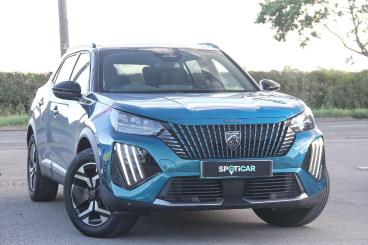 SPOTICAR Peugeot 2008 E-2008 54kwh Gt Auto 5dr (7kw Charger) Used Car - Suv Electric Blue - Bulkington - 1200636159_1
