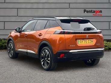 SPOTICAR Peugeot 2008 E-2008 50kwh Gt Line Auto 5dr Used Car - Suv Electric Orange - Lincoln - 1200638075_2