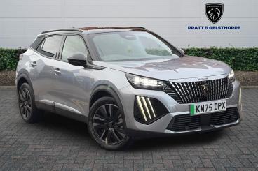 SPOTICAR Peugeot 2008 E-2008 54kwh Gt Premium Auto 5dr (11kw Charger) Used Car - Suv Electric Grey - Newark On Trent - 1200639813_1