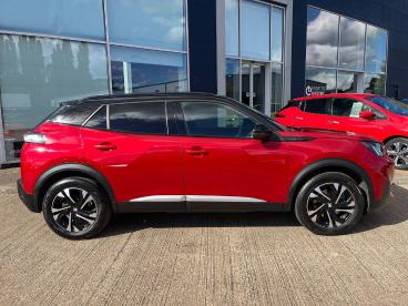 SPOTICAR Peugeot 2008 E-2008 50kwh Gt Auto 5dr (7kw Charger) Used Car - Suv Electric Red - Kettering - 1200641546_3