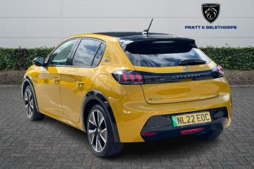 SPOTICAR Peugeot 208 E-208 50kwh Gt Premium Auto 5dr (7kw Charger) Used Car - Hatchback Electric Yellow - Newark On Trent - 1200519168_3