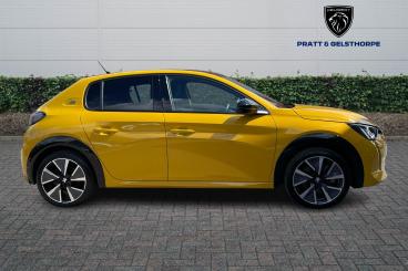 SPOTICAR Peugeot 208 E-208 50kwh Gt Premium Auto 5dr (7kw Charger) Used Car - Hatchback Electric Yellow - Newark On Trent - 1200519168_4