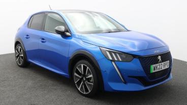 SPOTICAR Peugeot 208 E-208 50kwh Gt Premium Auto 5dr Used Car - Hatchback Electric Blue - Penryn - 1200542370_1