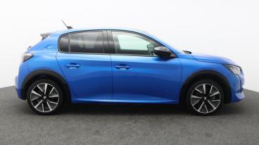 SPOTICAR Peugeot 208 E-208 50kwh Gt Premium Auto 5dr Used Car - Hatchback Electric Blue - Penryn - 1200542370_2