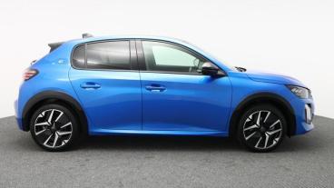 SPOTICAR Peugeot 208 E-208 50kwh Gt Auto 5dr (7.4kw Charger) Used Car - Hatchback Electric Blue - Hayle - 1200544880_2