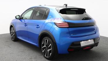 SPOTICAR Peugeot 208 E-208 50kwh Gt Auto 5dr (7.4kw Charger) Used Car - Hatchback Electric Blue - Hayle - 1200544880_5